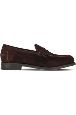 Salvatore Ferragamo Penny-Loafer mit mandelförmiger Kappe