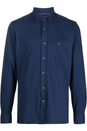 Tommy Hilfiger Hemd mit Logo-Stickerei