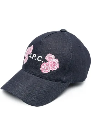 A.P.C. Jeans-Baseballkappe mit Blumen-Print