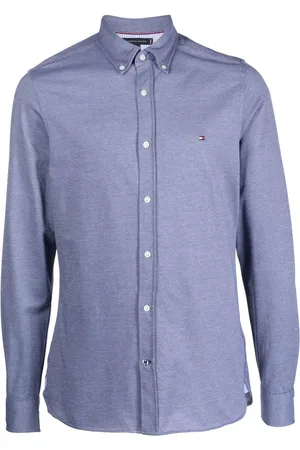 Tommy Hilfiger Hemd mit Logo-Stickerei