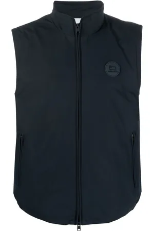 Woolrich Gefütterte Weste mit Reißverschluss