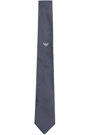 Emporio Armani Krawatten - Striped silk tie
