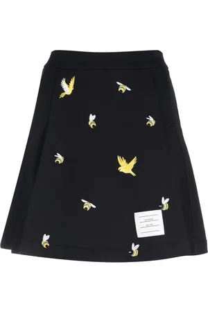 Thom Browne Bestickter A-Linien-Rock