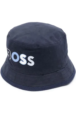 HUGO BOSS Logo-print bucket hat