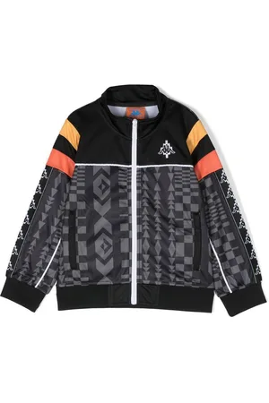 MARCELO BURLON Sportjacke mit geometrischem Print