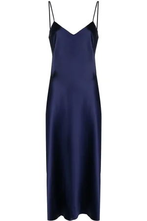 Ralph Lauren Midikleid mit V-Ausschnitt