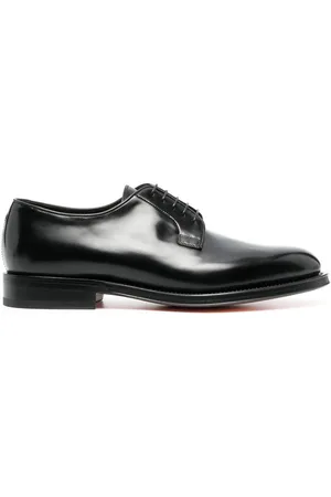 santoni Derby-Schuhe mit Glanzoptik