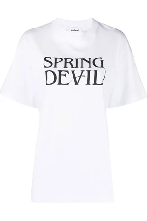 Soulland T-Shirt mit "Spring Devil"-Print