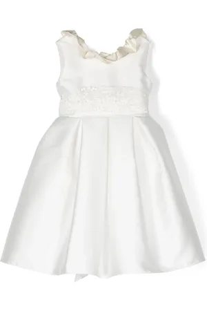 LA STUPENDERIA Kleid mit Rüschenkragen