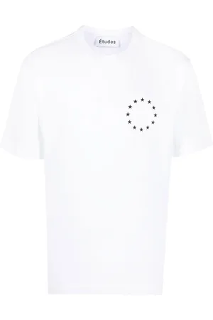 Etudes Wonder T-Shirt mit Europa-Print