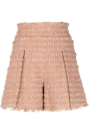 Balmain Klassische Tweed-Shorts