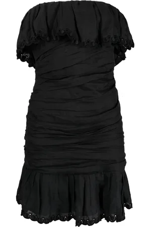 Isabel Marant Schulterfreies Oxani Minikleid
