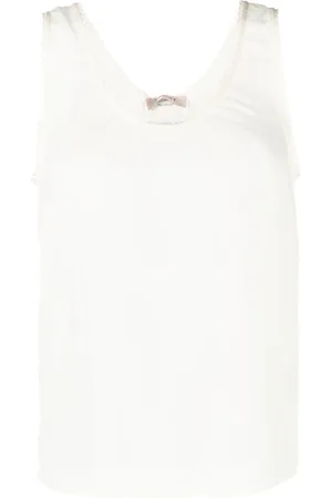Twin-Set Top mit Wellenkanten