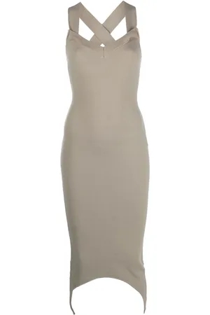 Patou Gestricktes Midikleid