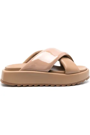 Gia Borghini Mules mit überkreuztem Riemen