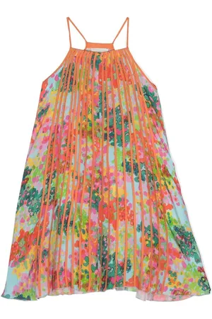 Stella McCartney Ärmelloses Kleid mit Blumen-Print