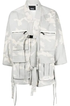 MOSTLY HEARD RARELY SEEN Cordjacke mit Camouflage-Print