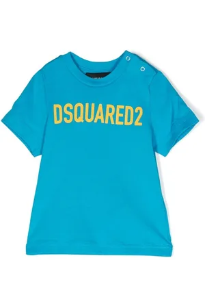 Dsquared2 Shirts - Logo-print shortsleeved cotton T-shirt
