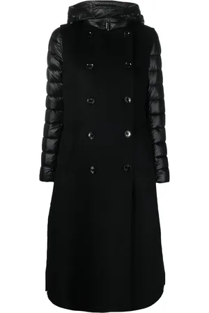 MOORER Mantel im Layering-Look