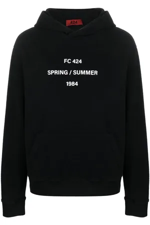 424 FAIRFAX Hoodie mit Logo-Stickerei