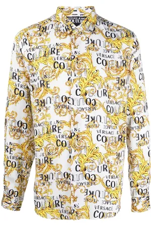 VERSACE Hemd mit Signature-Barocco-Print