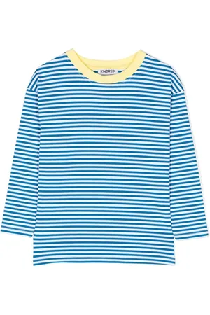 Kindred Gestreiftes T-Shirt mit Kontrastdetail