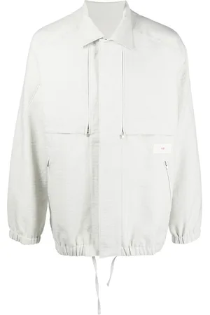 Y-3 Jacke mit verdecktem Verschluss