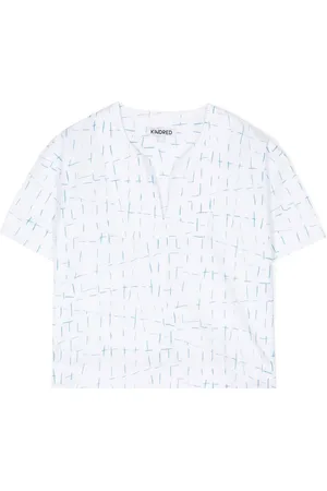 Kindred Bluse mit Jotline-Print