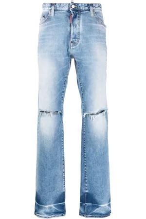 Dsquared2 Gerade Jeans im Distressed-Look