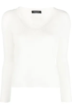 Fabiana Filippi Kaschmirpullover mit V-Ausschnitt