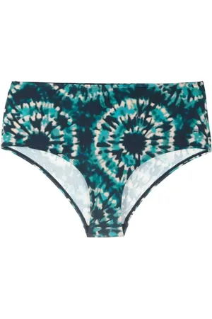 Marlies Dekkers Tie-dye high-waist bikini bottoms