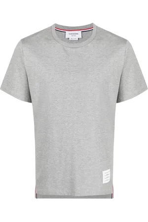 Thom Browne T-Shirt mit Logo-Patch
