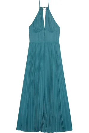 Simkhai Plissiertes Carli Midikleid
