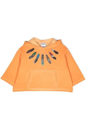 MARCELO BURLON Hoodie mit Feder-Print