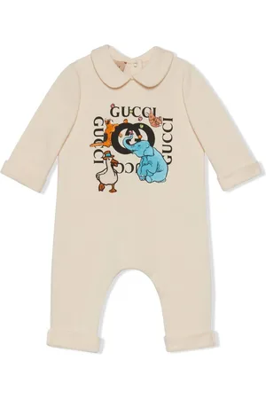 Gucci Logo-print babygrow set