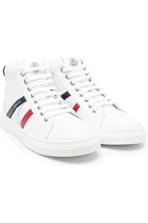 Moncler High-Top-Sneakers mit Streifen