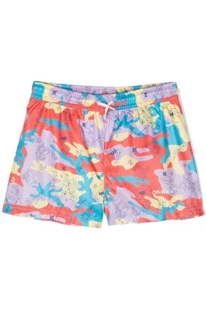 OFF-WHITE Camo Badeshorts
