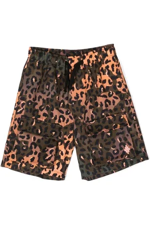 MARCELO BURLON Shorts mit Animal-Print