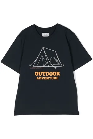 Woolrich T-Shirt mit Road Trip-Print