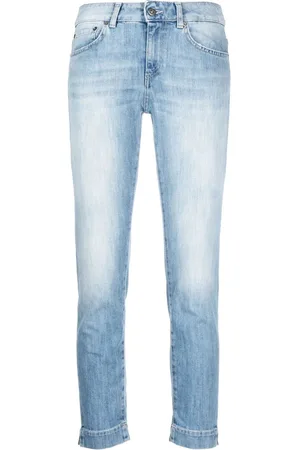 Dondup Gerade Cropped-Jeans