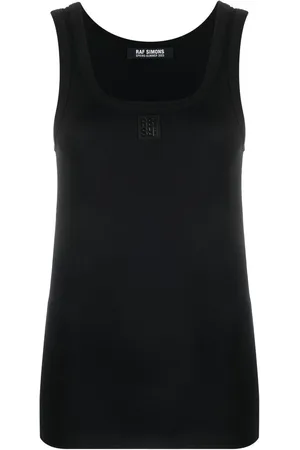 RAF SIMONS Top mit U-Ausschnitt