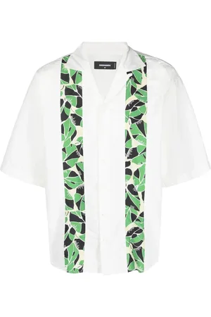 Dsquared2 Hemd mit Blatt-Print