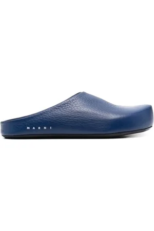 Marni Slipper aus strukturiertem Leder