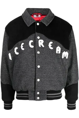 ICECREAM Collegejacke mit aufgesticktem Logo
