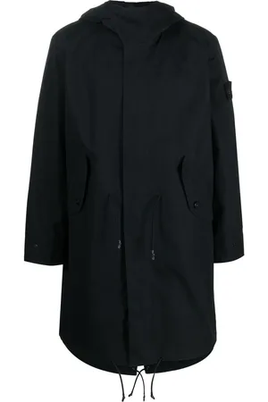 Stone Island Mantel mit Kompass-Patch