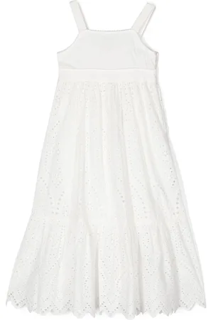 Twin-Set Kleid mit Lochstickerei
