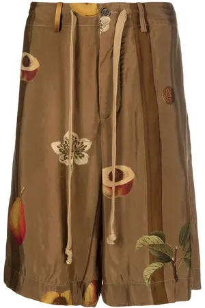 UMA WANG Shorts mit Früchte-Print
