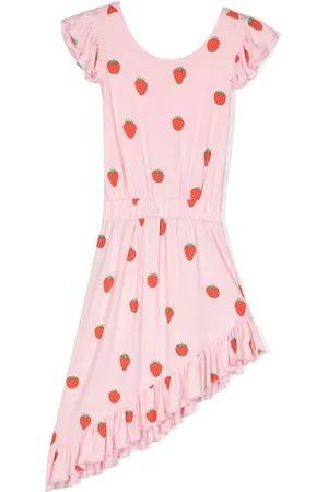Wauw Capow by Bangbang Ärmelloses Alia Strawberry Kleid
