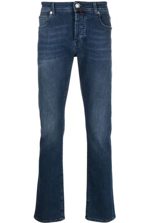 BILLIONAIRE Straight-Leg-Jeans mit Logo-Stickerei