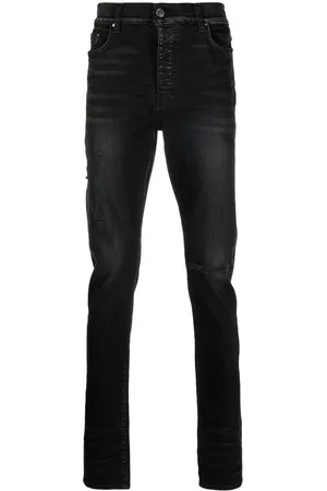 AMIRI Skinny-Jeans mit Logo-Stickerei